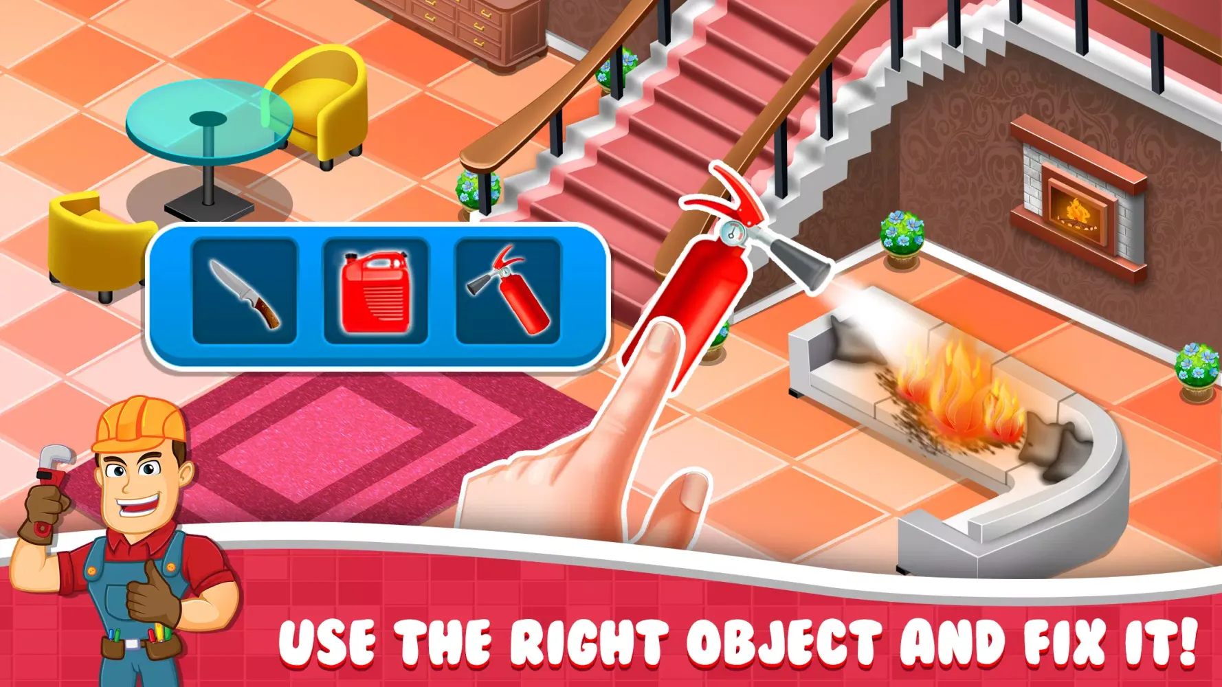 Mr. Fix it - Home Restore Game スクリーンショット