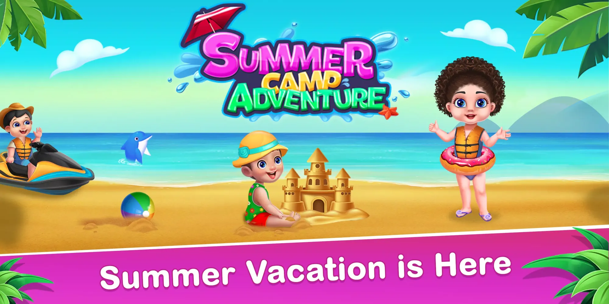 Summer Vacation School Games Screenshots