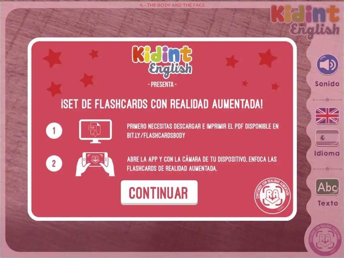 Kidint AR Body and The Face iPad 应用截图