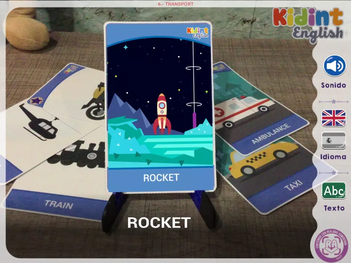 Capturas de pantalla de Kidint AR Transport iPad 