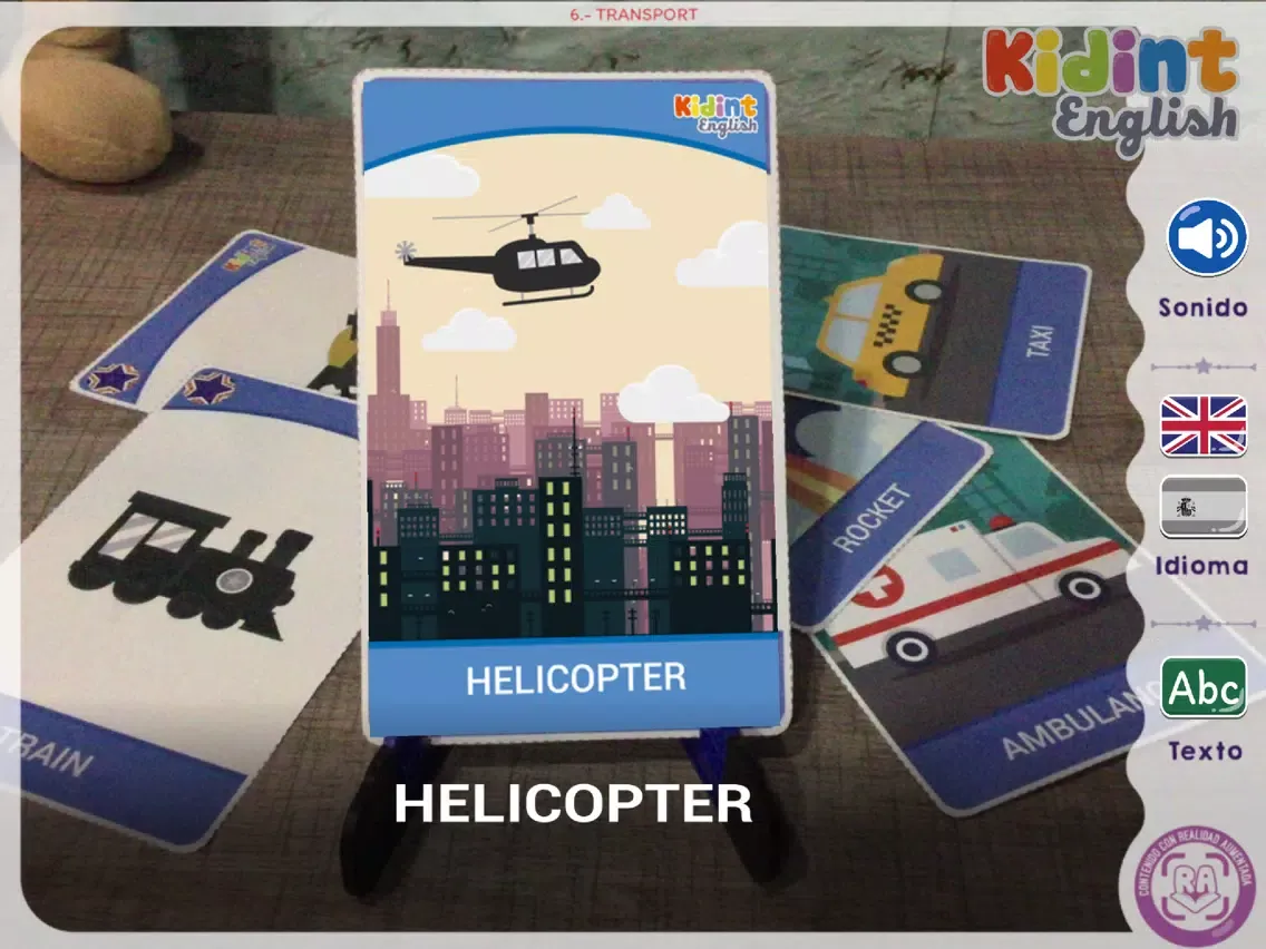 Capturas de pantalla de Kidint AR Transport iPad 