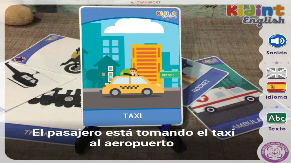 Capturas de pantalla de Kidint AR Transport