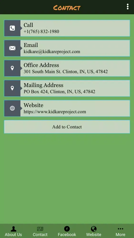 Kid Kare Project应用截图