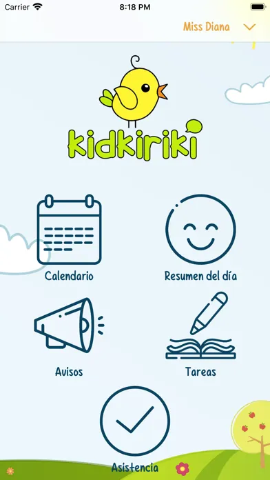 Ảnh chụp màn hình của Kidkiriki