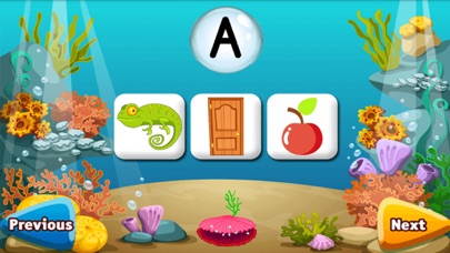 Capturas de tela do Learning ABC Alphabet