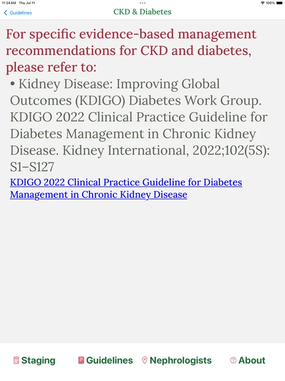 Tangkapan layar CKD Management by PCPs iPad 