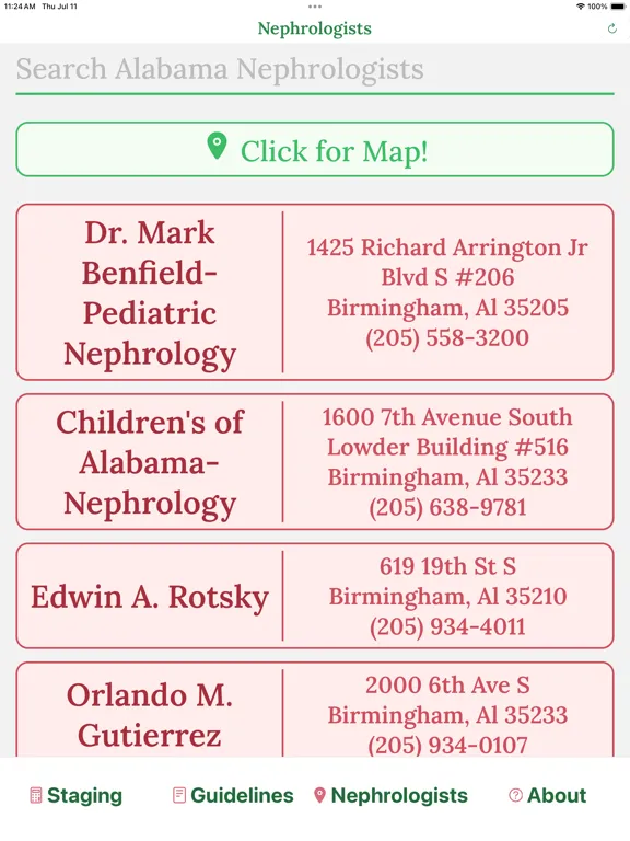 Tangkapan layar CKD Management by PCPs iPad 