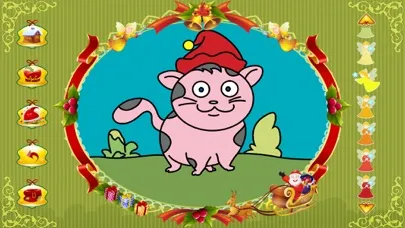 Capturas de tela do Kidoko Christmas Paint