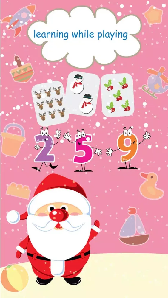 Fun math games for learn counting numbers and learning addition Screenshots