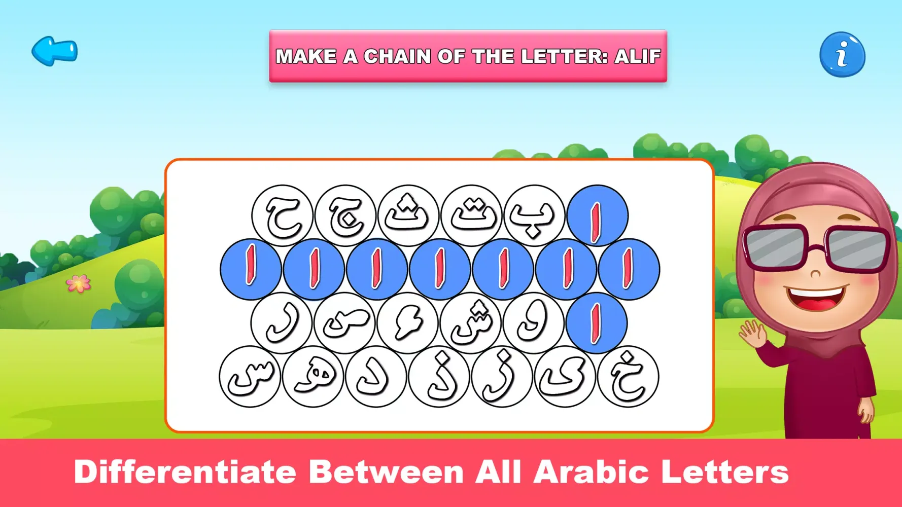 Captures d'écran de Learn Arabic Alphabet