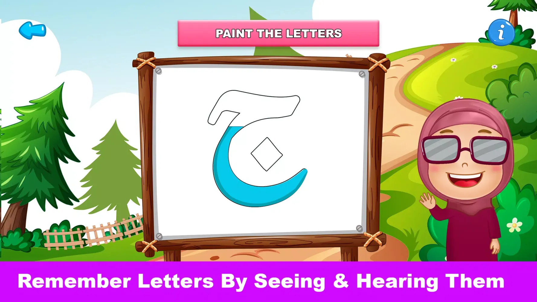 Captures d'écran de Learn Arabic Alphabet
