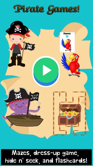 Screenshot di Pirate Games for Kids FULL
