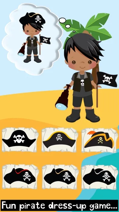 Screenshot di Pirate Games for Kids FULL