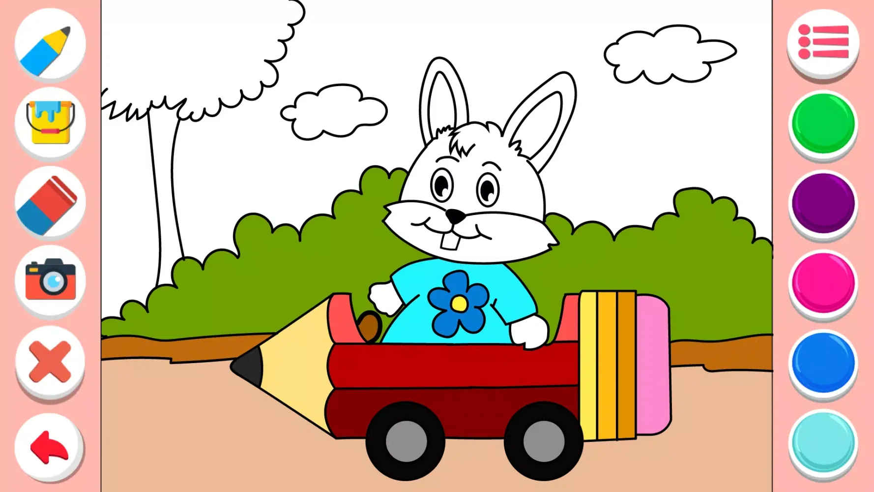 Tangkapan skrin Colors Learning Toddler Games