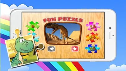 Capturas de pantalla de Dino Puzzle Jigsaw Games Free - Dinosaur Puzzles For Kids Toddler And Preschool Learning Games