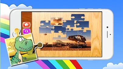 Capturas de pantalla de Dino Puzzle Jigsaw Games Free - Dinosaur Puzzles For Kids Toddler And Preschool Learning Games