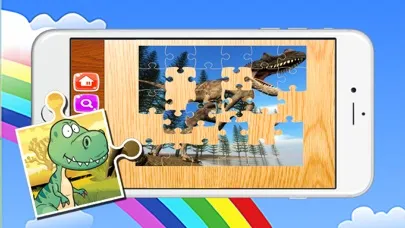 Capturas de pantalla de Dino Puzzle Jigsaw Games Free - Dinosaur Puzzles For Kids Toddler And Preschool Learning Games