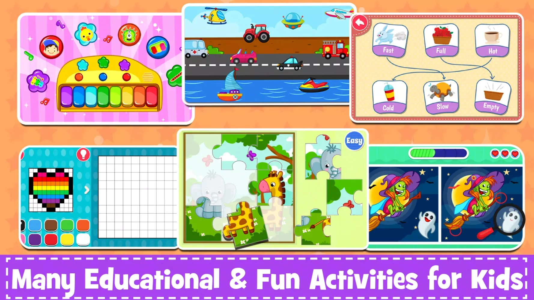 Kids Preschool Learning Games Screenshots