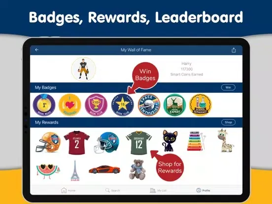 Read To Lead NFL Alumni Assoc. iPad  Screenshots