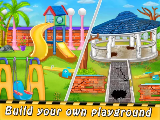 Tangkapan skrin Road Construction - baby Games iPad 