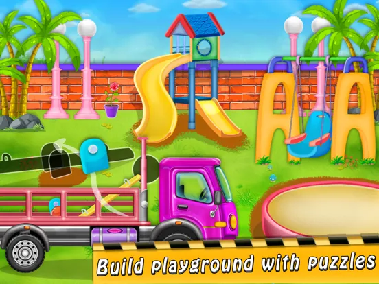 Tangkapan skrin Road Construction - baby Games iPad 