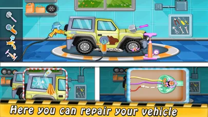 Tangkapan skrin Road Construction - baby Games