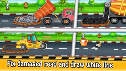 Tangkapan skrin Road Construction - baby Games