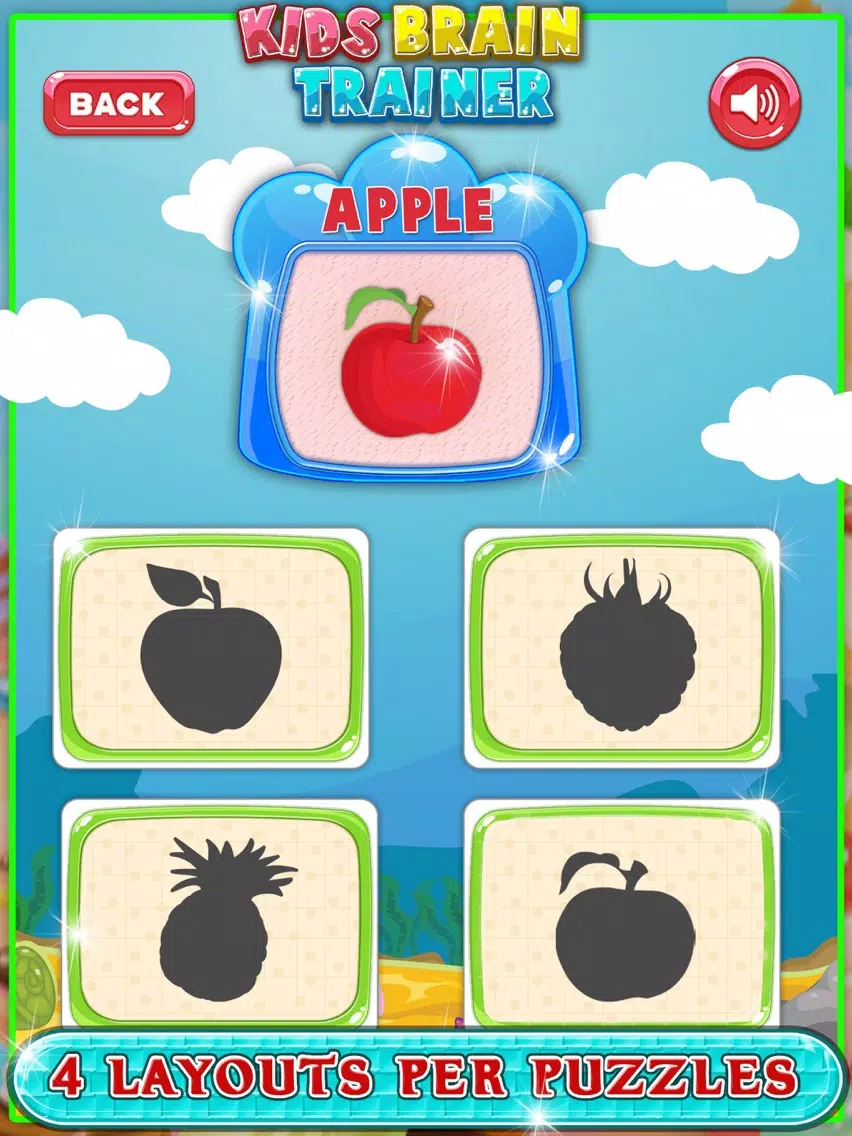 Toddler Brain Trainer Puzzle iPad  Screenshots