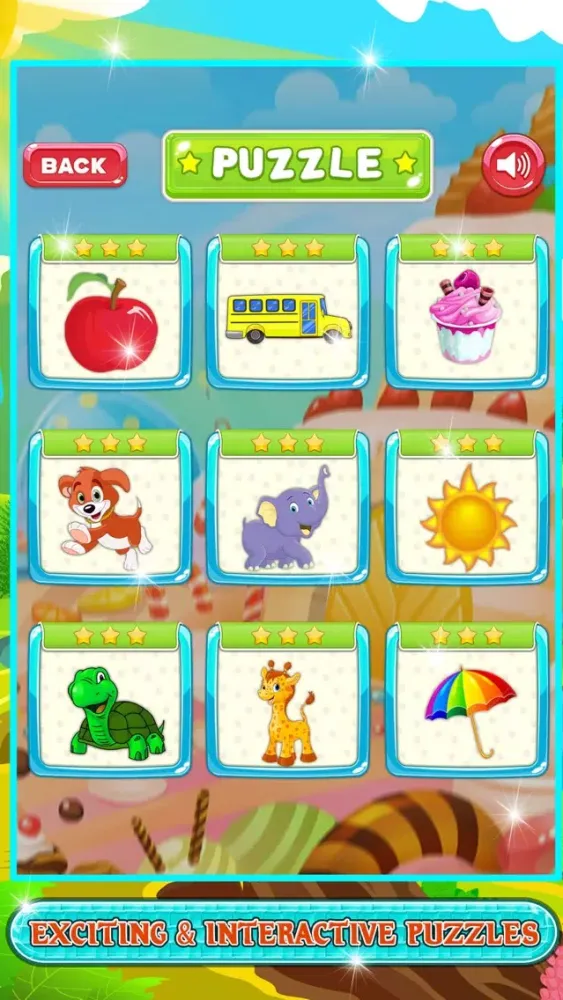 Toddler Brain Trainer Puzzle スクリーンショット