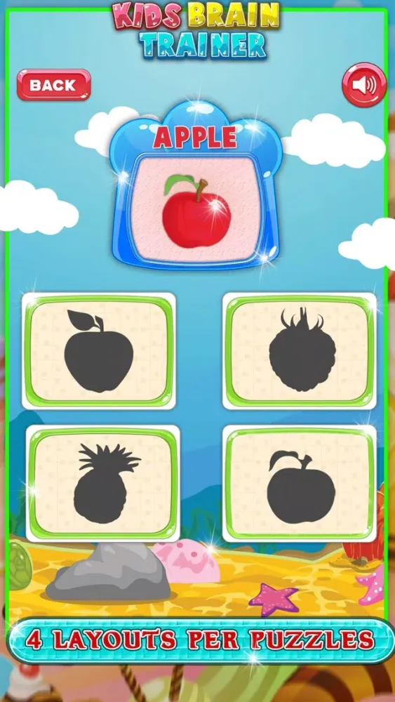 Toddler Brain Trainer Puzzle スクリーンショット