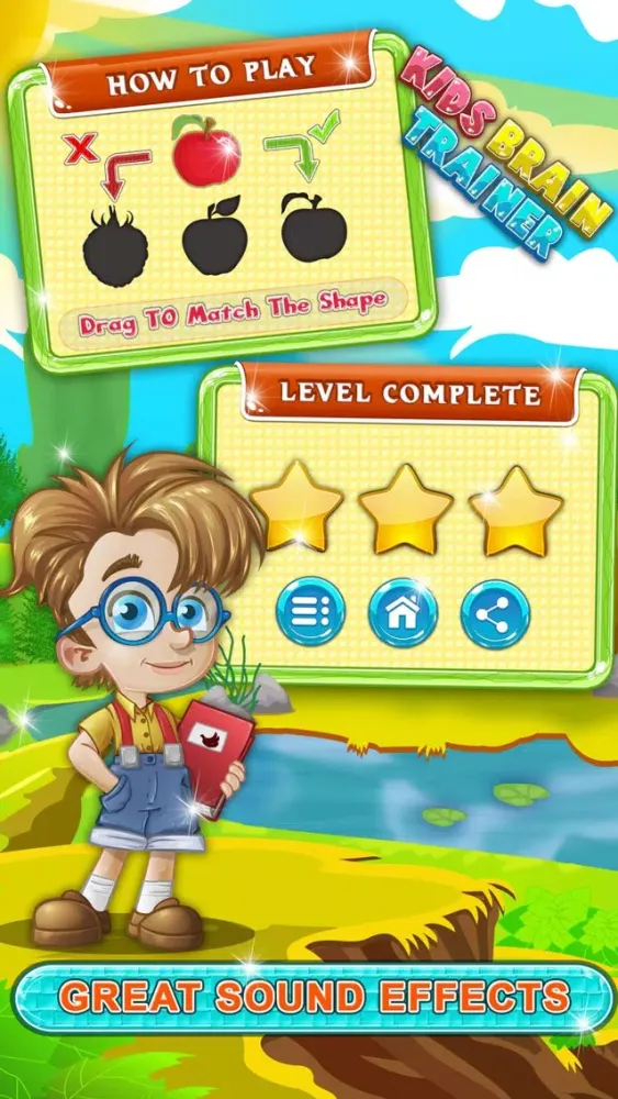 Toddler Brain Trainer Puzzle スクリーンショット