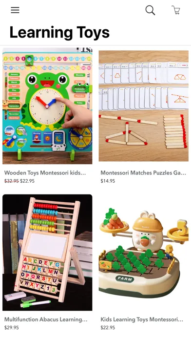 Tangkapan layar Cheap Kids Toys Shop Online