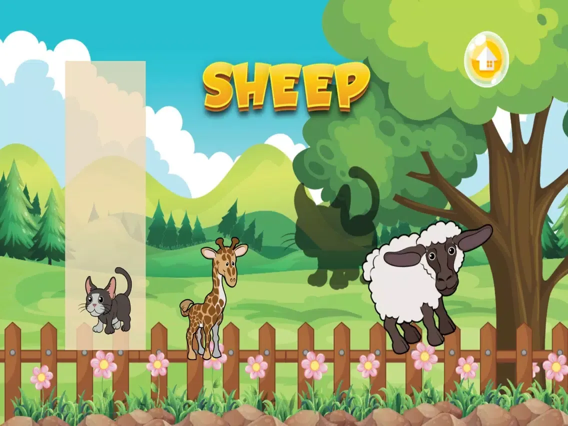 Capturas de pantalla de Kids Learn Vocabulary Animals Puzzle iPad 