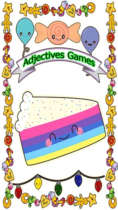 Скриншоты Adjectives games for kindergarden and 1st grade reading