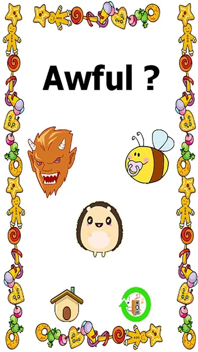 Скриншоты Adjectives games for kindergarden and 1st grade reading