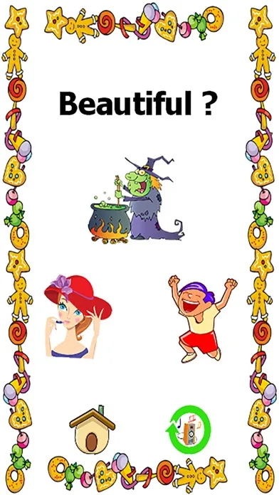 Скриншоты Adjectives games for kindergarden and 1st grade reading