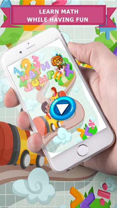 Easy Math Problems Jump Game Screenshots