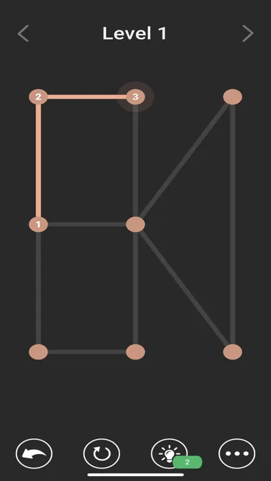 Скриншоты One Line Connect Dots Logic IQ