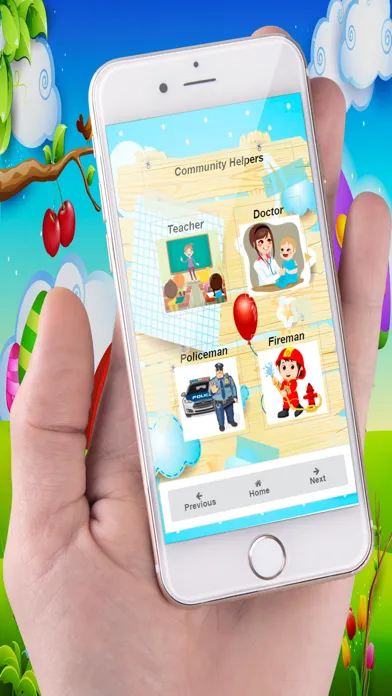 Tangkapan skrin Social Studies for First Grade