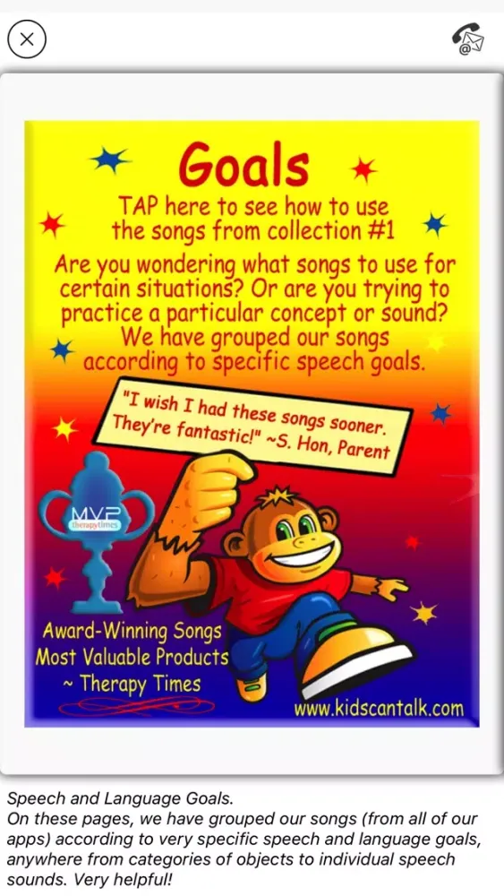 Tangkapan skrin Kids Songs Collection #1