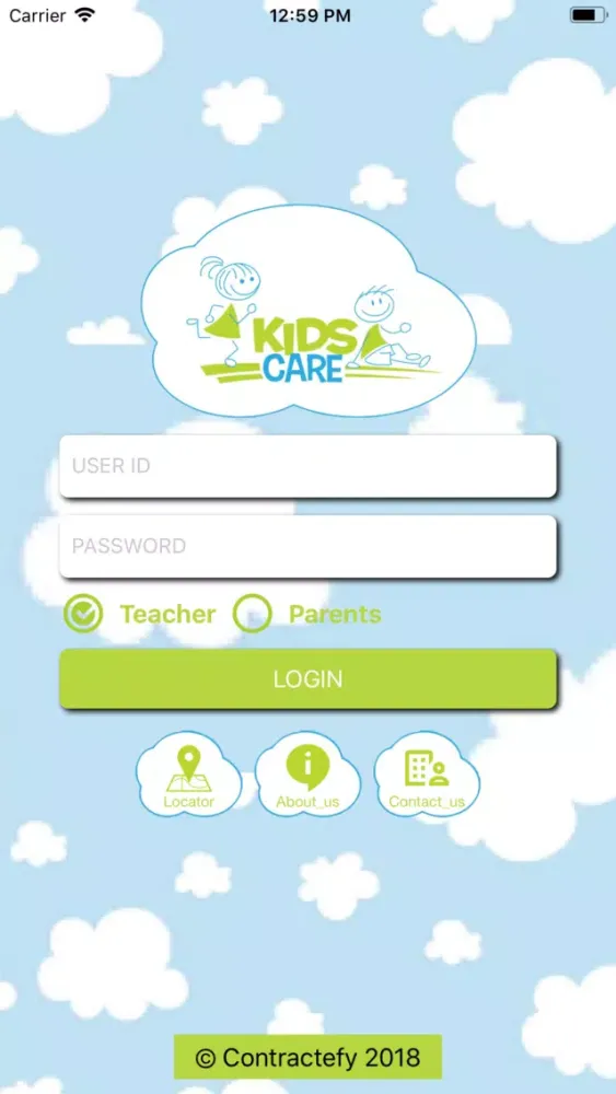 Tangkapan layar KidsCare