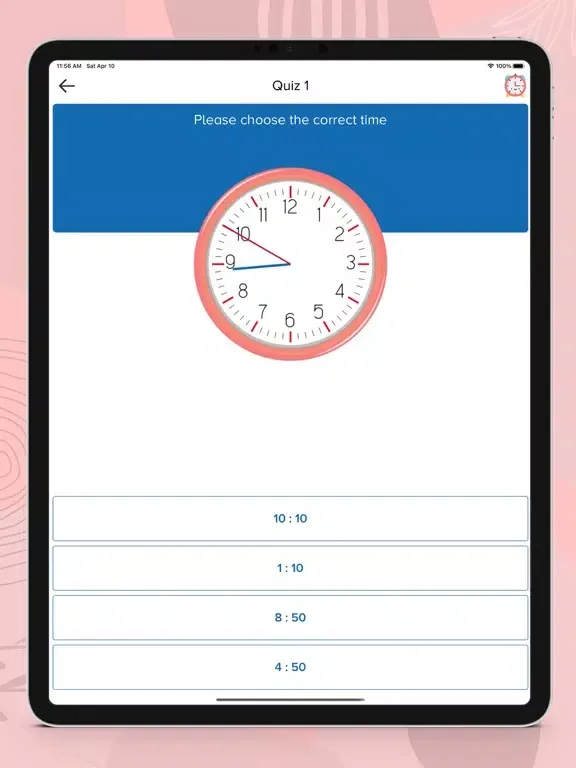 صور Kids clock learning iPad 