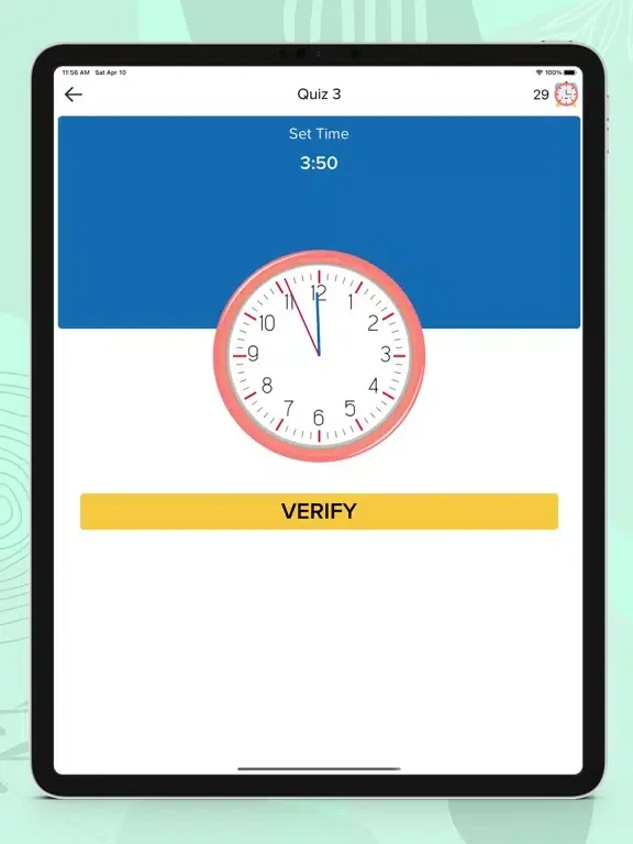 صور Kids clock learning iPad 