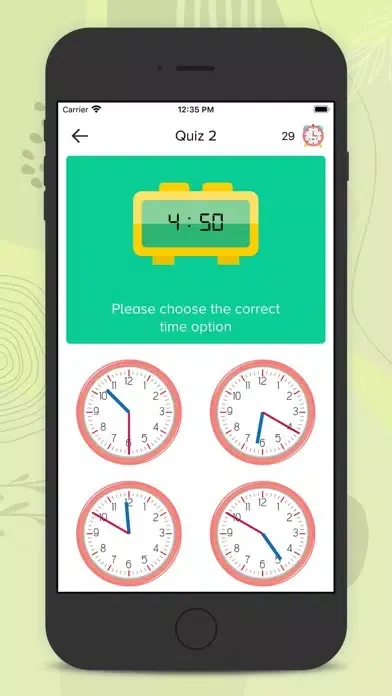 صور Kids clock learning