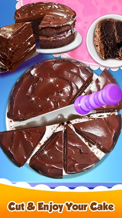 Chocolate Cake - Sweet Dessert Screenshots