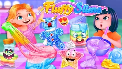 Capturas de tela do Crazy Fluffy Slime Maker