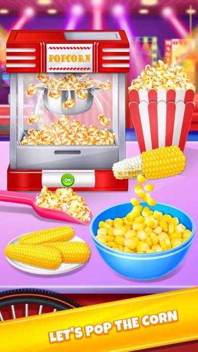 ภาพหน้าจอของ Crazy Movie Night Food Party