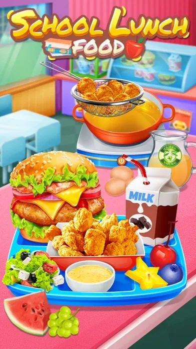 Ảnh chụp màn hình của School Lunch Food
