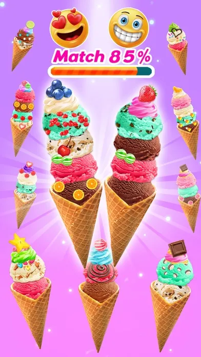 Tangkapan skrin Frozen Ice Cream Shop