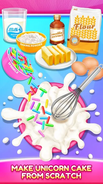 تصاویر Unicorn Cake - Rainbow Dessert